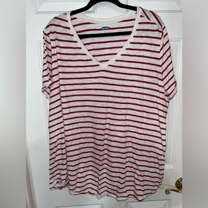 Womens old navy short sleeve top size 4X wore once